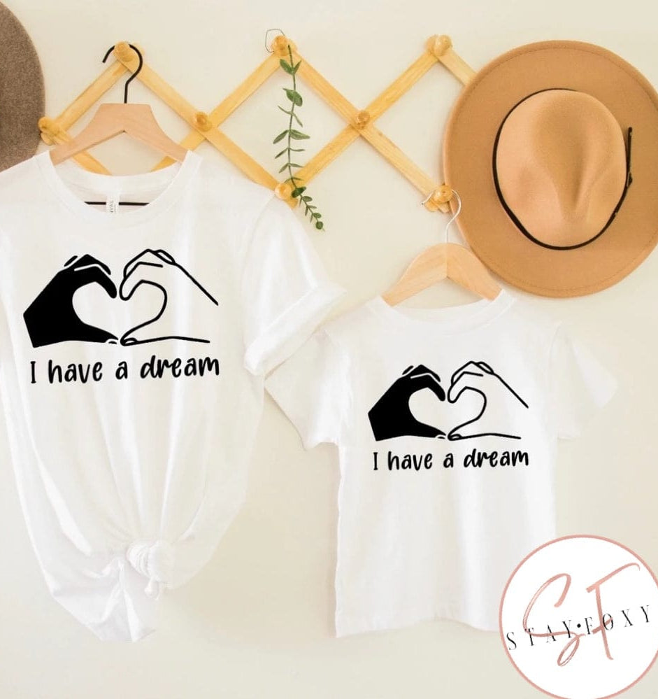 I Have A Dream Graphic T #344-Graphic T-Stay Foxy Boutique, Florissant, Missouri