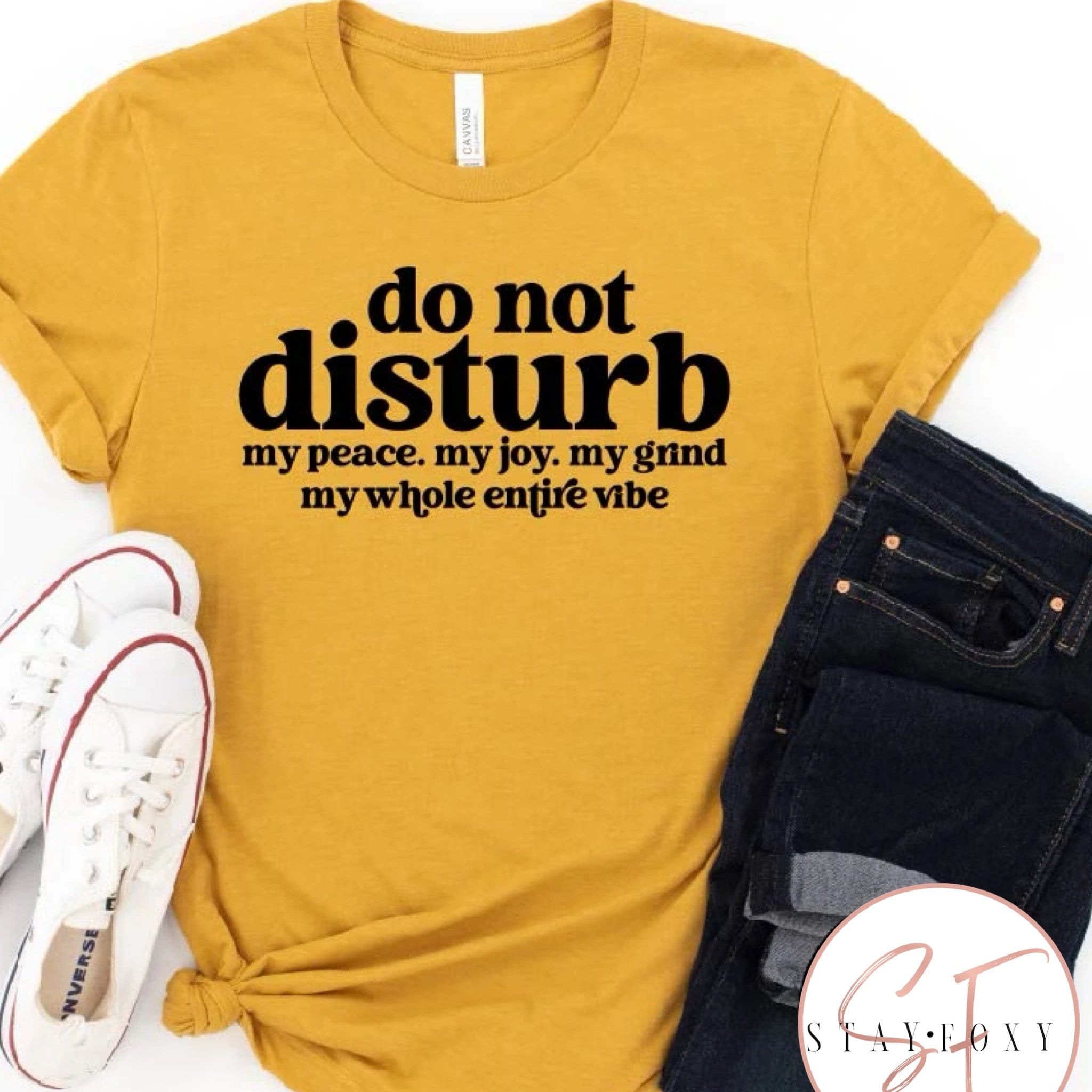 Do Not Disturb Graphic T-Graphic T-Stay Foxy Boutique, Florissant, Missouri