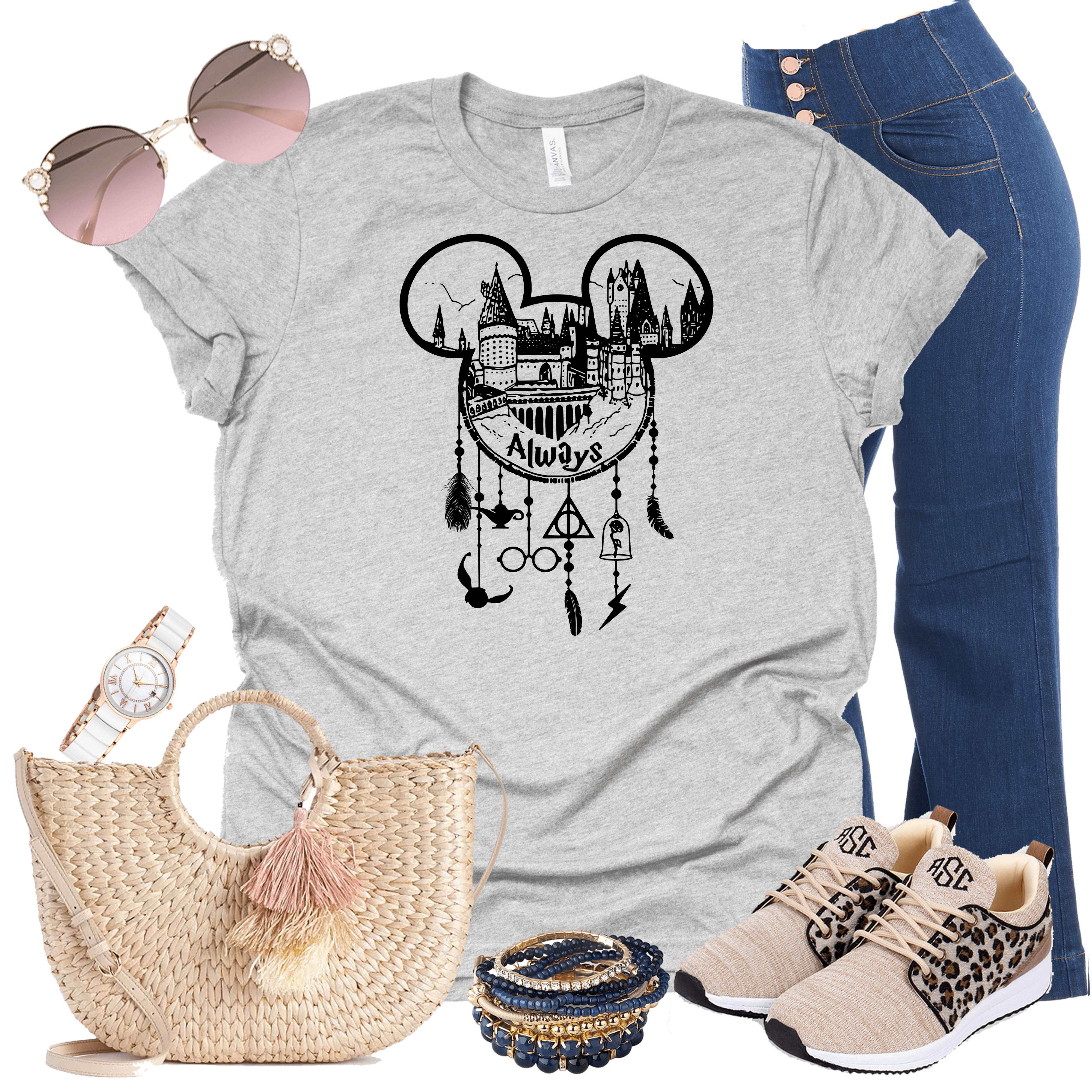 Magic Mouse Graphic T-Graphic T-Stay Foxy Boutique, Florissant, Missouri