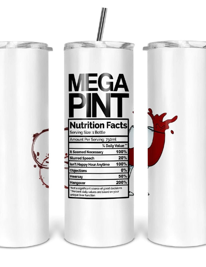Nutritional Facts Tumbler-Stay Foxy Boutique, Florissant, Missouri