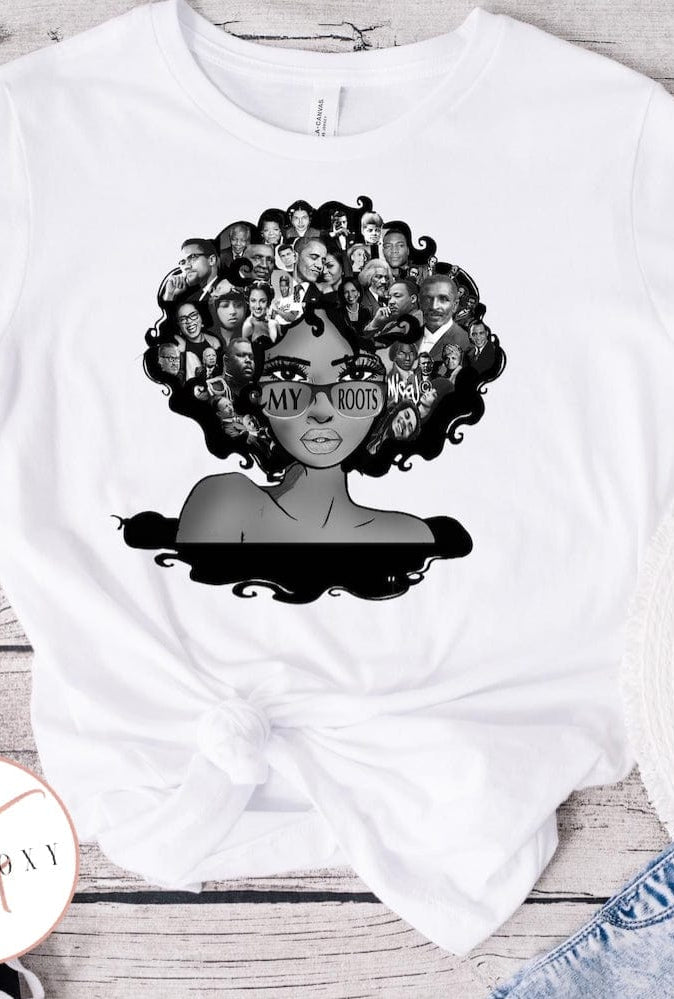 My Roots Graphic T-Graphic T-Stay Foxy Boutique, Florissant, Missouri