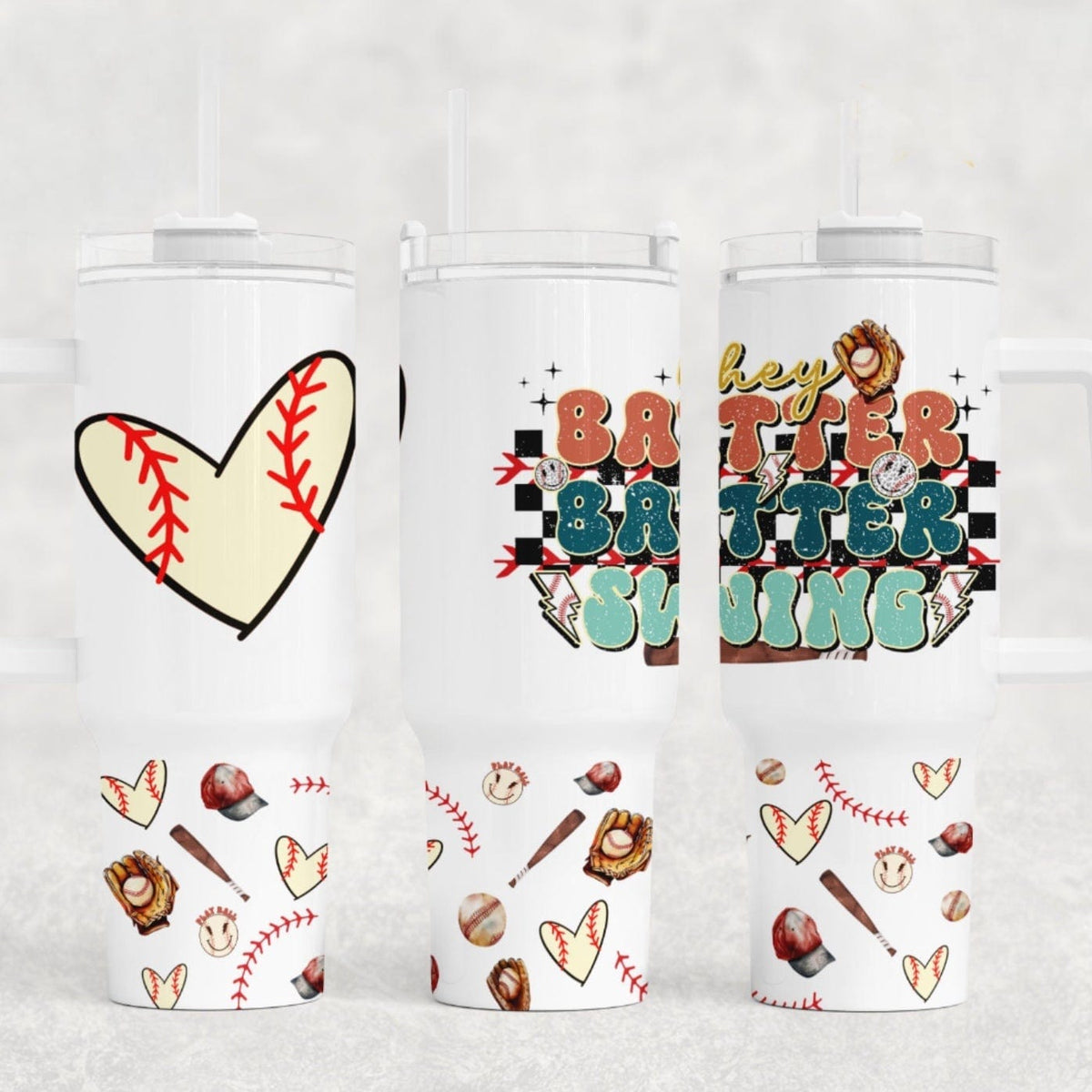 Hey Batter 40 oz Tumbler-Stay Foxy Boutique, Florissant, Missouri