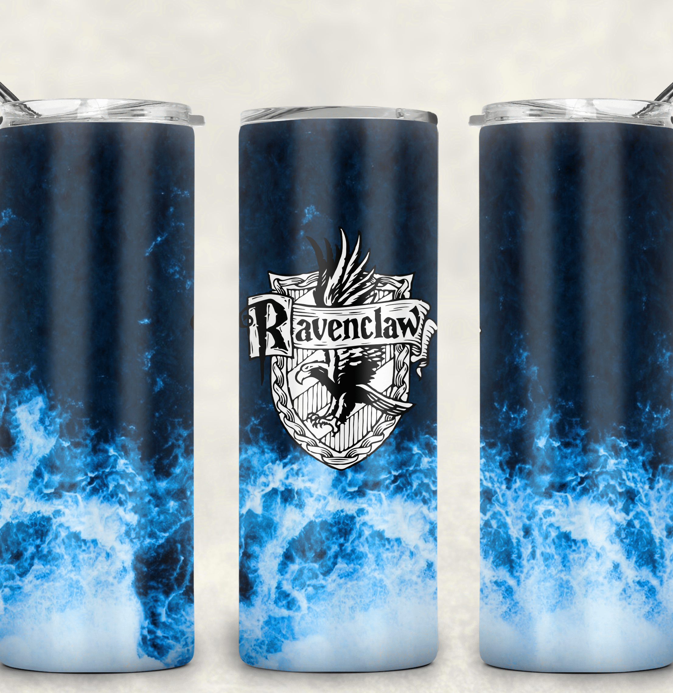 Blue Main Crest Tumbler-Drinkware-Stay Foxy Boutique, Florissant, Missouri