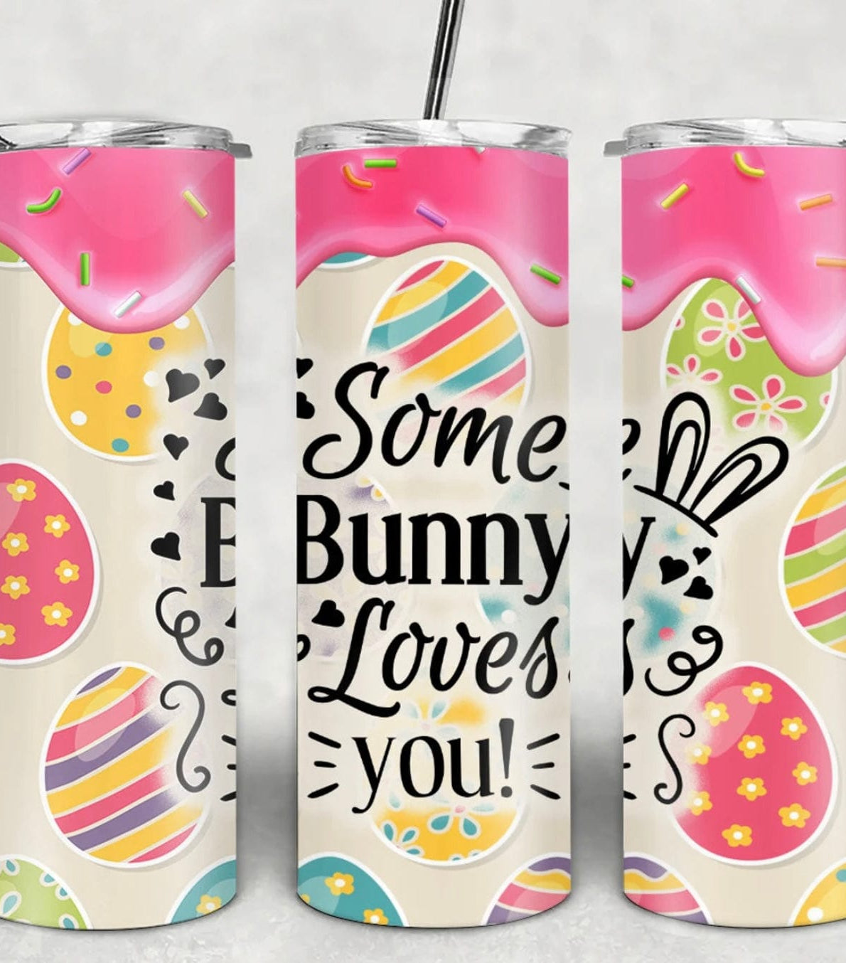 Some Bunny Love You Easter Tumbler-Stay Foxy Boutique, Florissant, Missouri