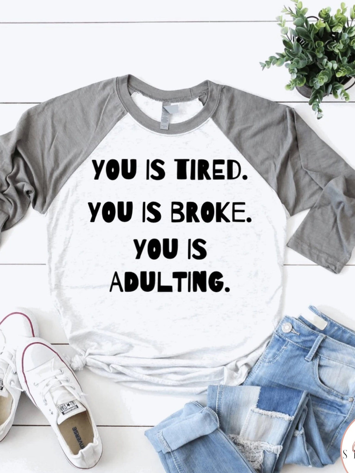 You Is Adulting Graphic T #259-Graphic T-Stay Foxy Boutique, Florissant, Missouri