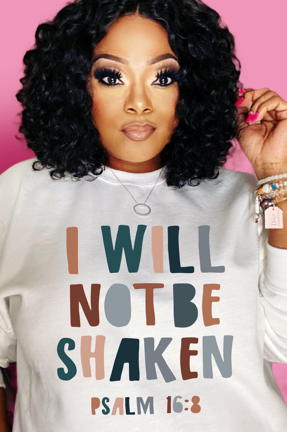 I will Not Be Shaken Graphic T-Graphic T-Stay Foxy Boutique, Florissant, Missouri