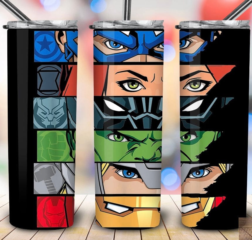 Character Eyes Tumbler-Drinkware-Stay Foxy Boutique, Florissant, Missouri