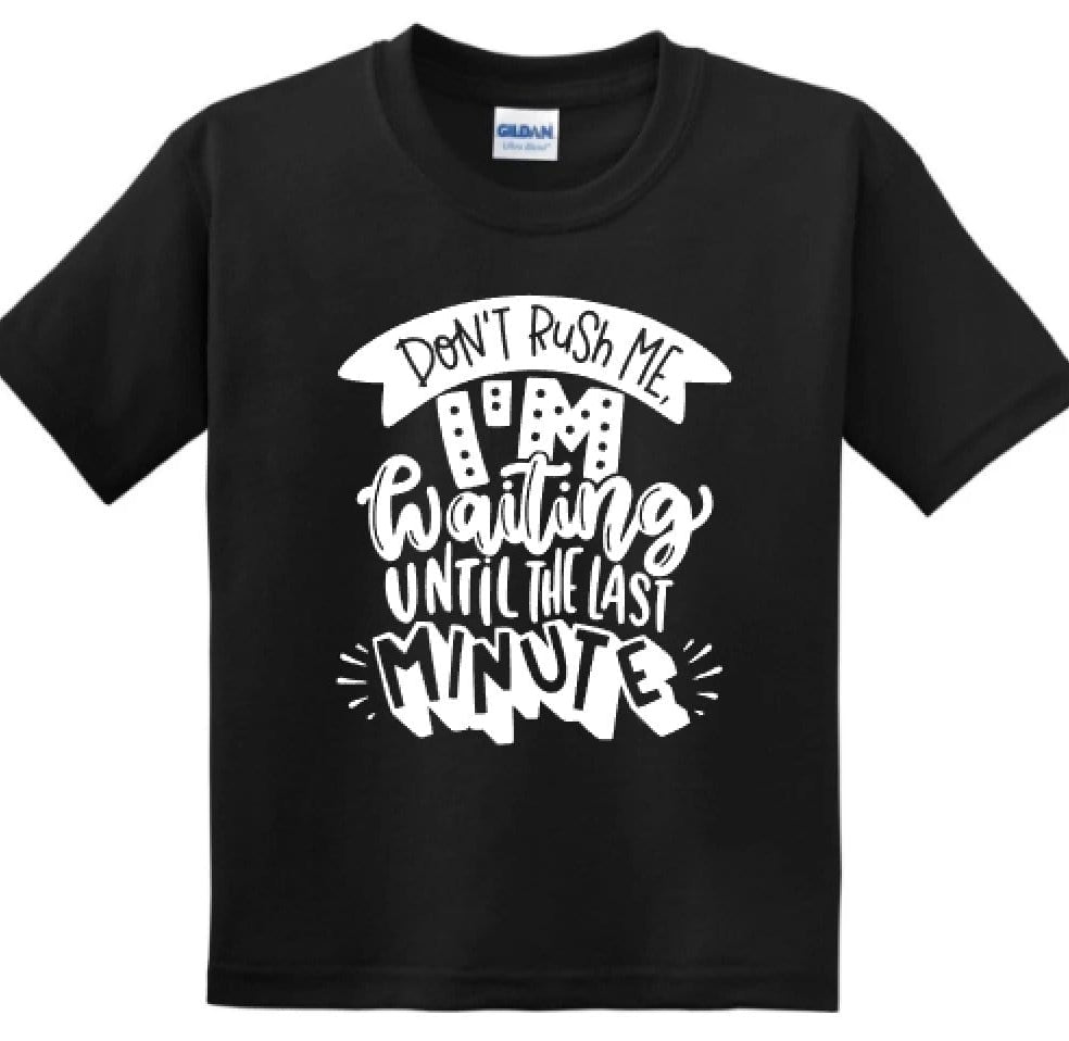 Don't Rush Me Toddler and Kid Graphic T-Graphic T-Stay Foxy Boutique, Florissant, Missouri