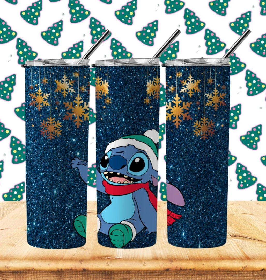 Christmas Stitch Tumbler-Stay Foxy Boutique, Florissant, Missouri