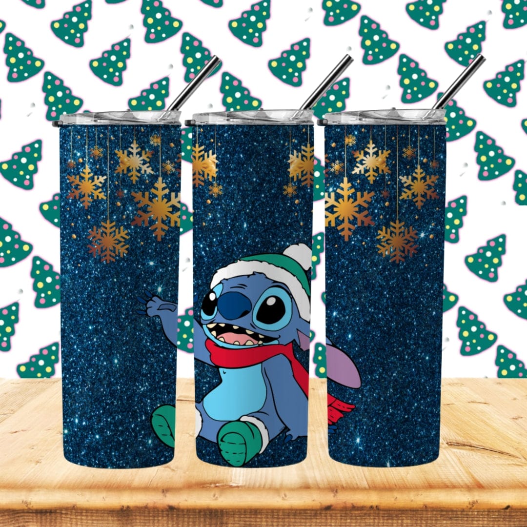 Christmas Stitch Tumbler-Stay Foxy Boutique, Florissant, Missouri