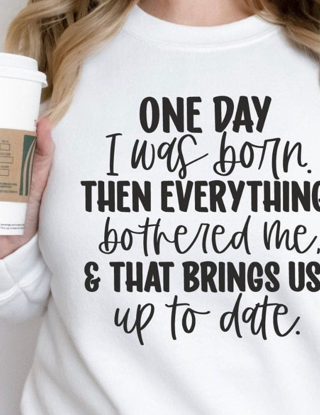 One Day Graphic T-Graphic T-Stay Foxy Boutique, Florissant, Missouri
