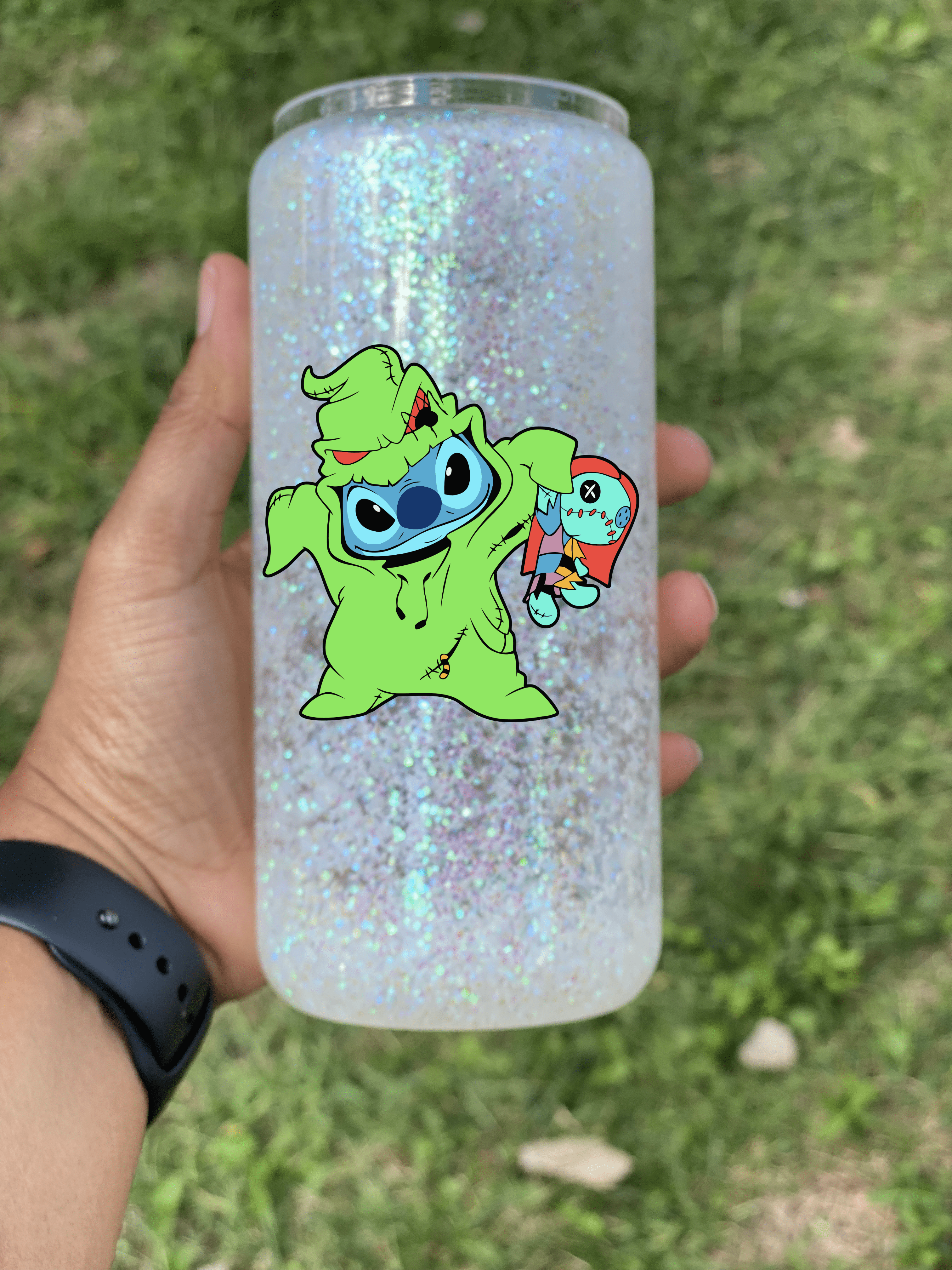 Play Dress Up Snow Globe Glass Cup-Drinkware-Stay Foxy Boutique, Florissant, Missouri