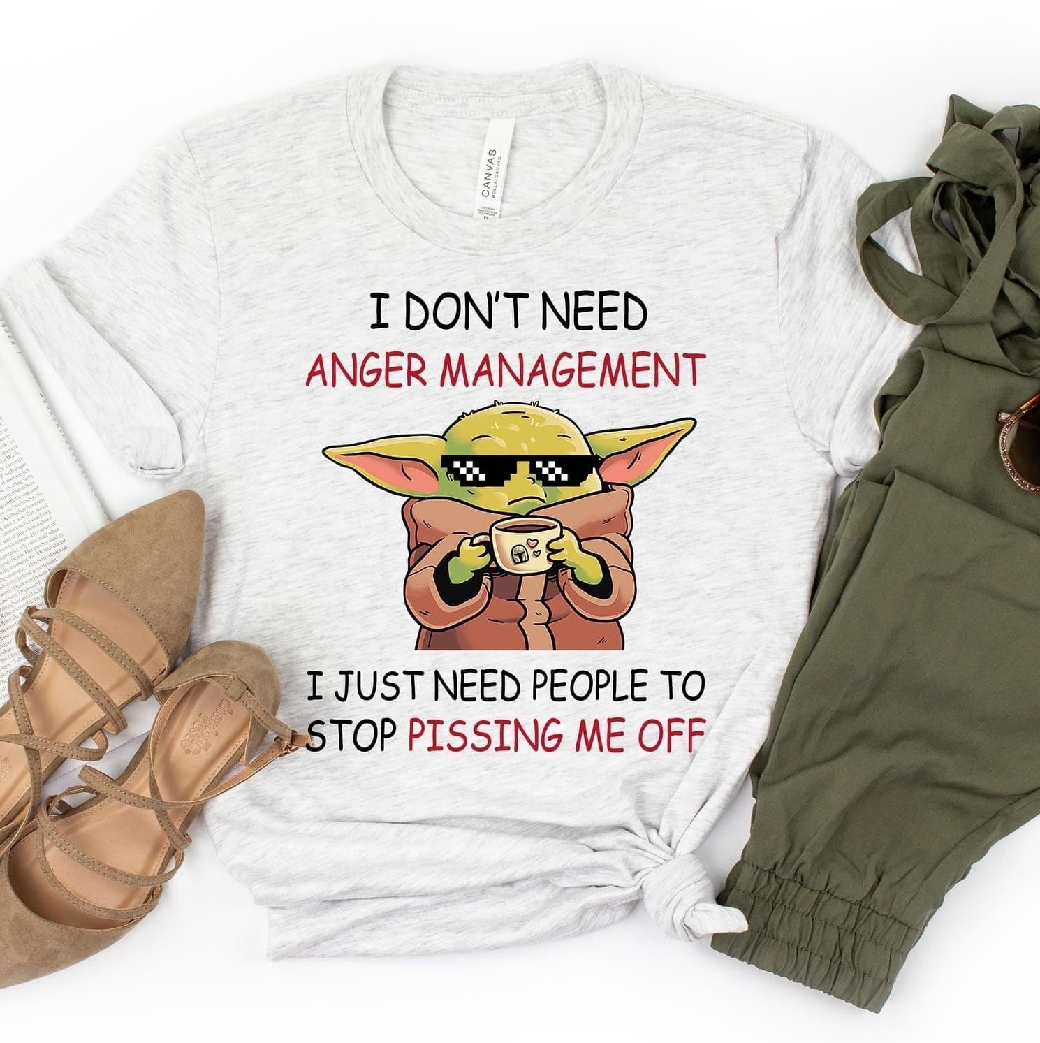 I Don’t Need Anger Management Graphic T-Graphic T-Stay Foxy Boutique, Florissant, Missouri