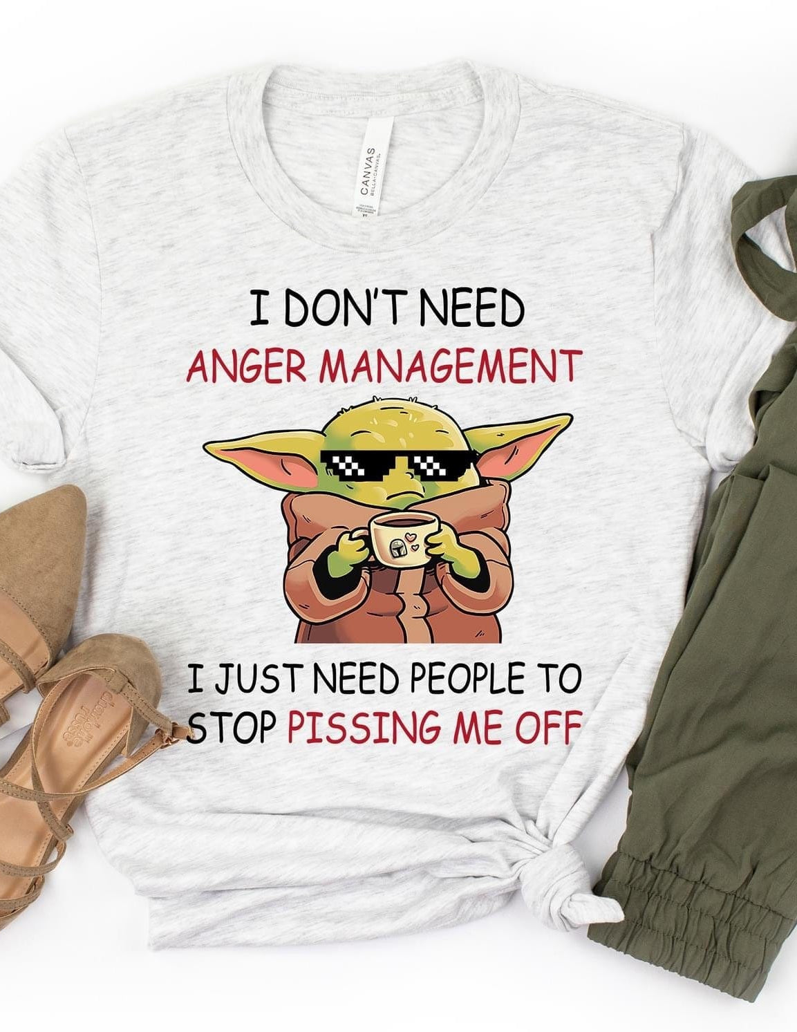 I Don’t Need Anger Management Graphic T-Graphic T-Stay Foxy Boutique, Florissant, Missouri