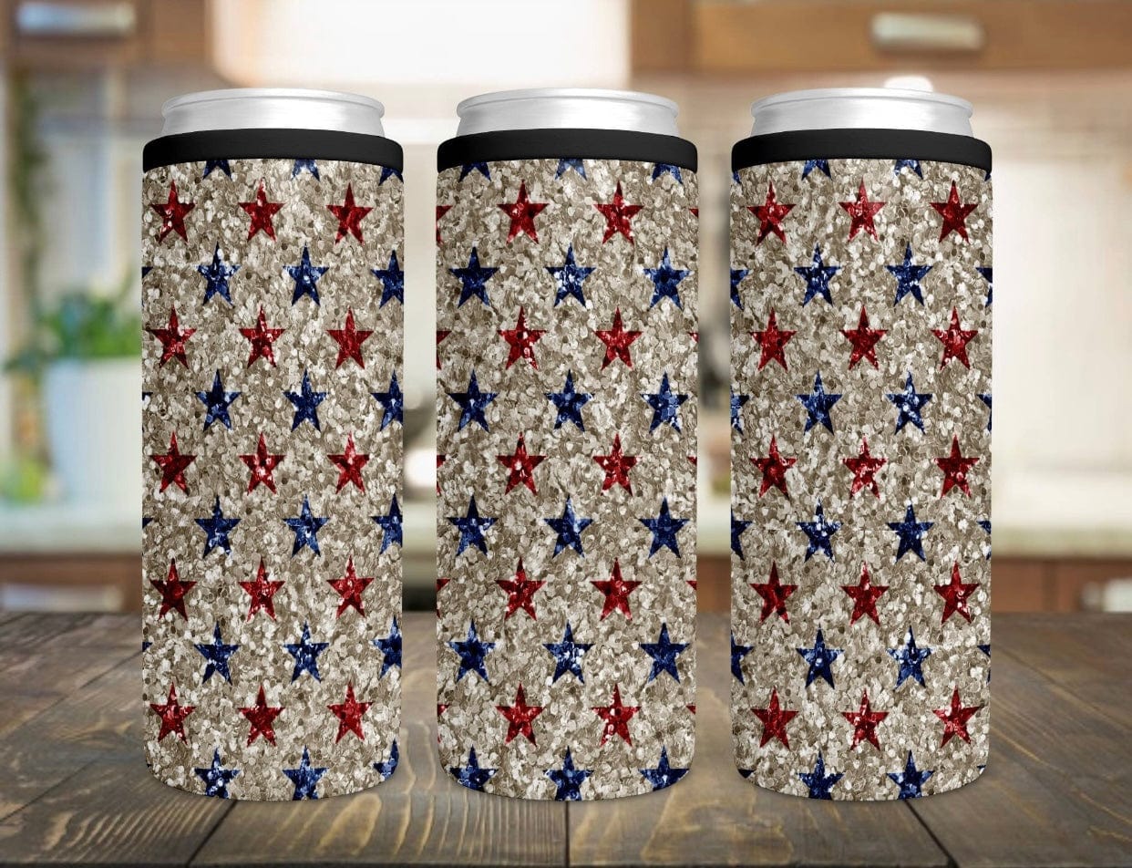 Stars CAN COOLER-Stay Foxy Boutique, Florissant, Missouri