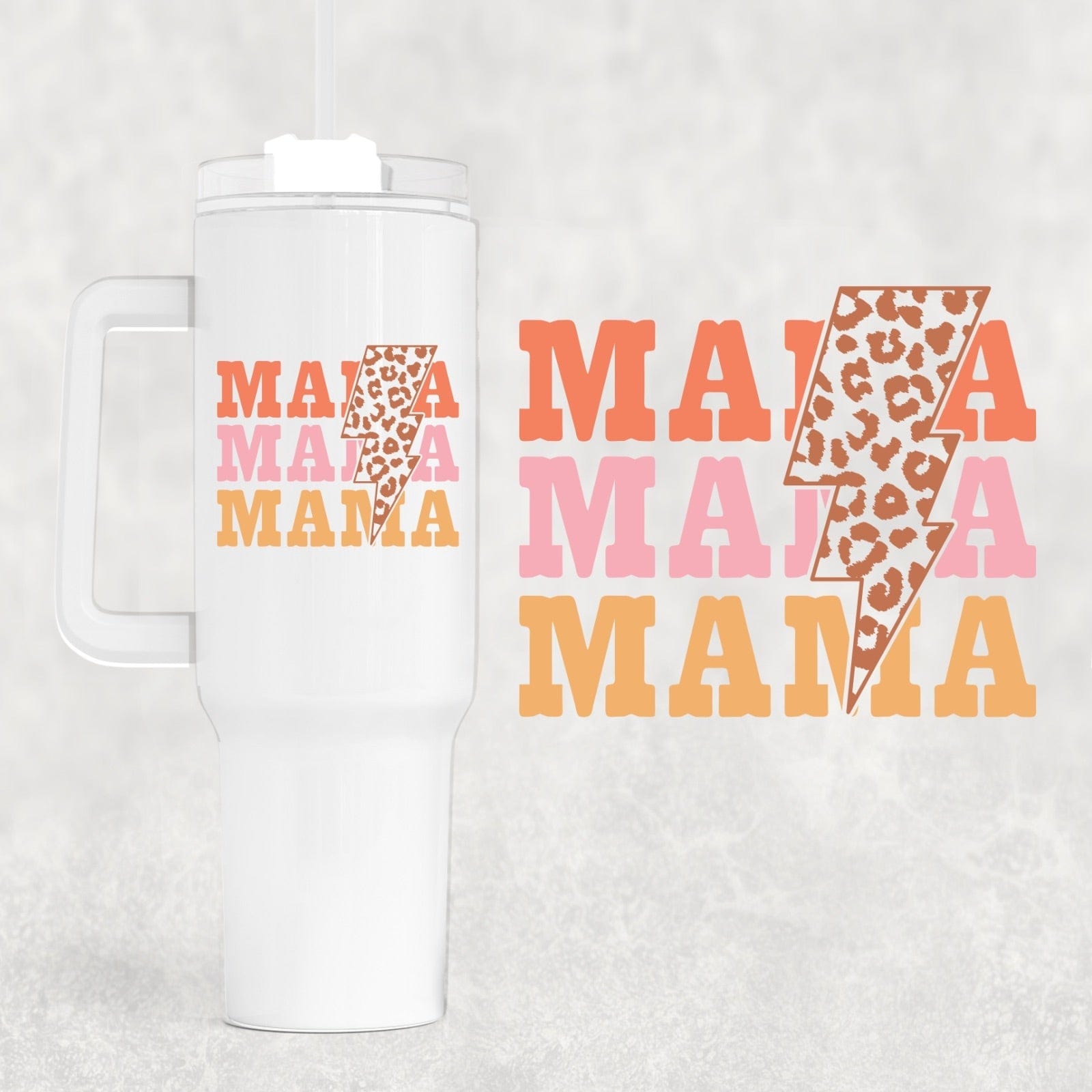 Mama Lightening 40 oz Tumbler-Stay Foxy Boutique, Florissant, Missouri