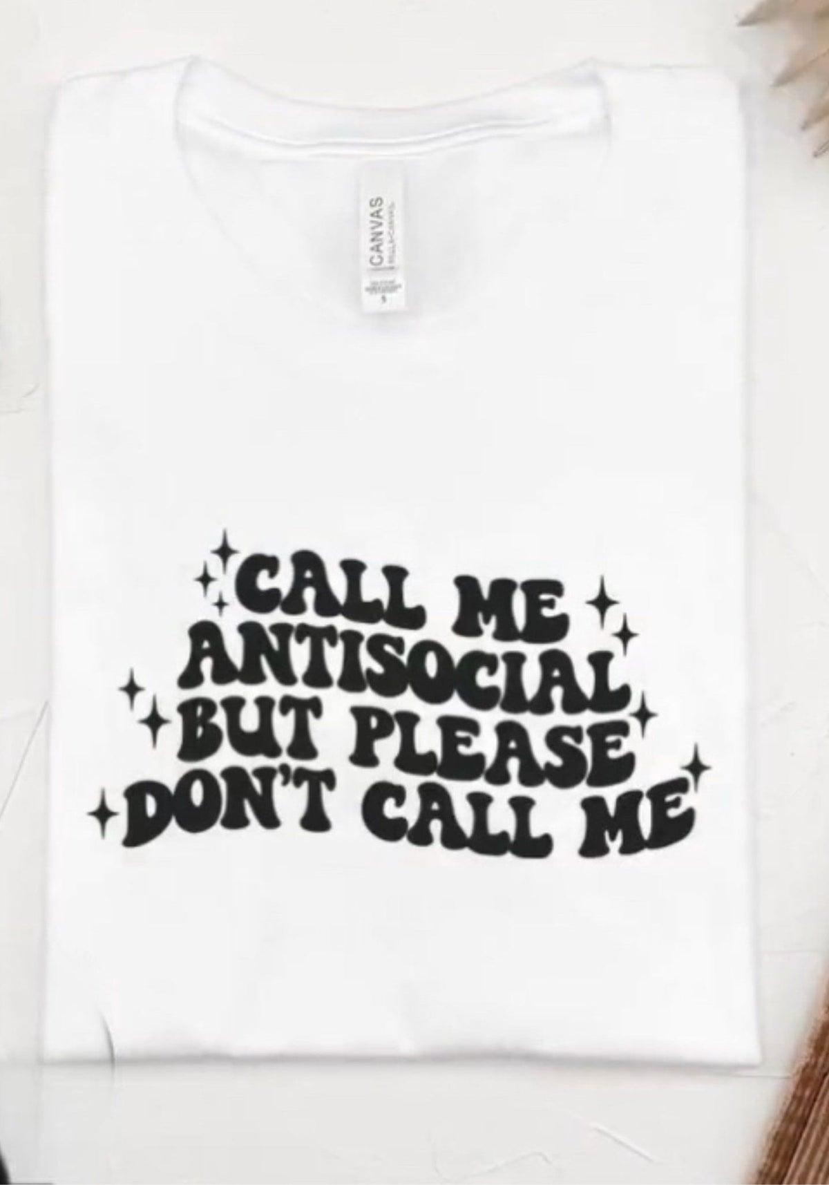 Antisocial Graphic T-Graphic T-Stay Foxy Boutique, Florissant, Missouri