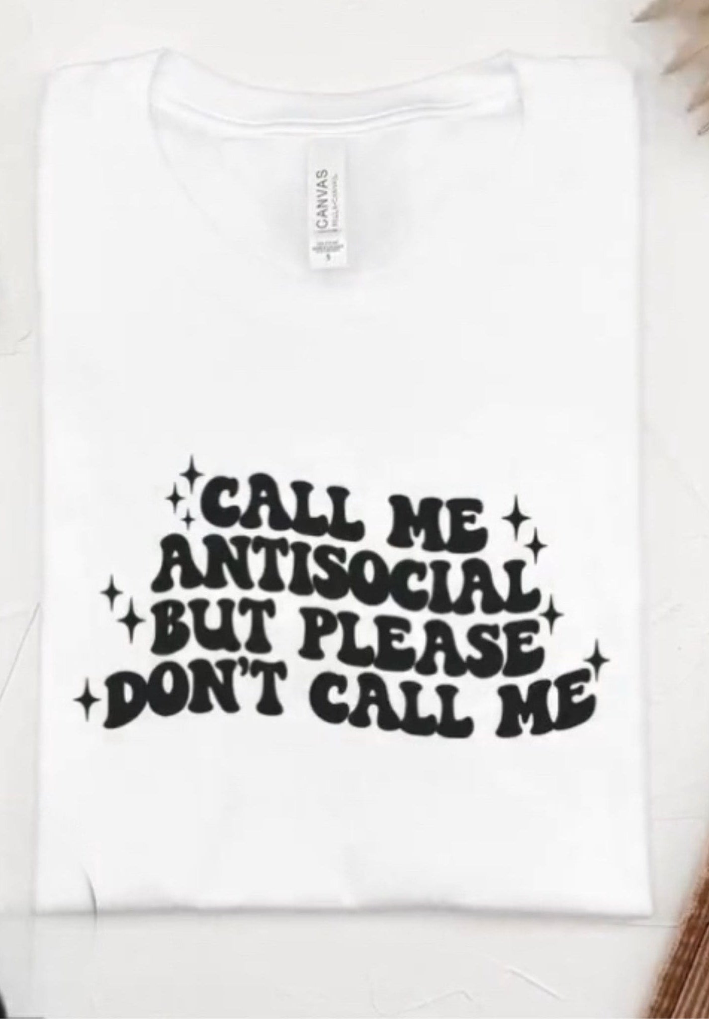 Antisocial Graphic T-Graphic T-Stay Foxy Boutique, Florissant, Missouri