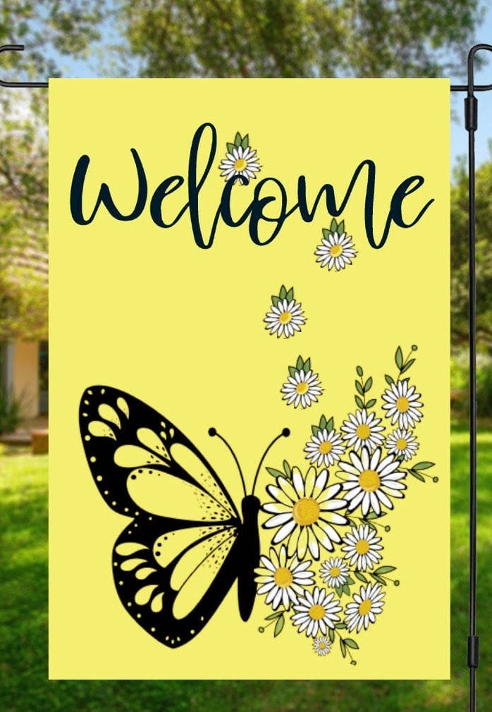 Floating Butterfly Garden Flag-Stay Foxy Boutique, Florissant, Missouri