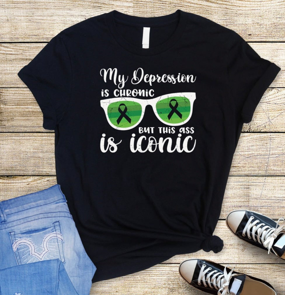 My Depression Graphic T-Graphic T-Stay Foxy Boutique, Florissant, Missouri