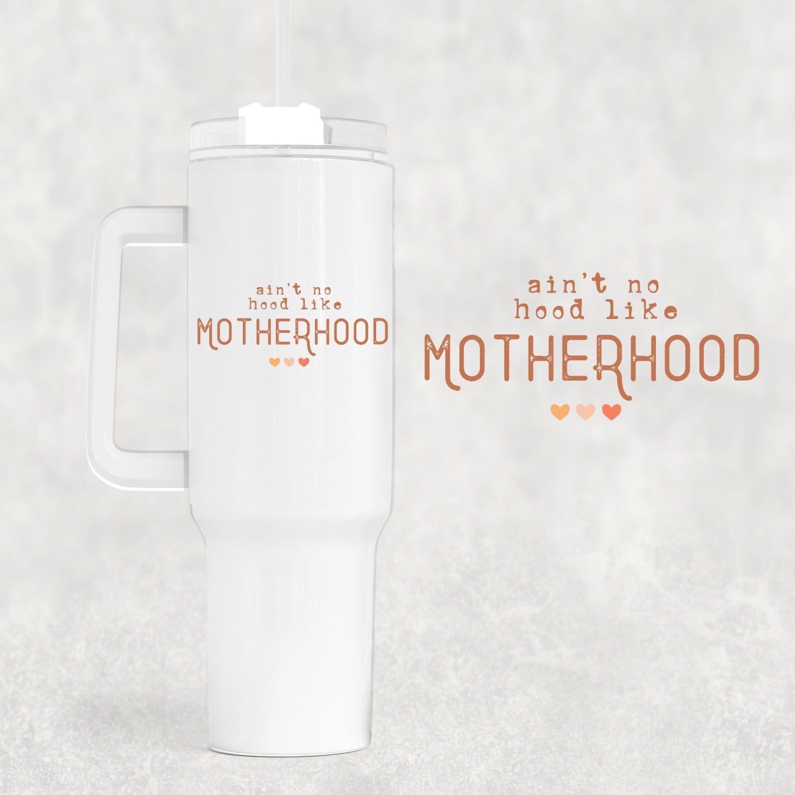 No Hood 40 oz Tumbler-Stay Foxy Boutique, Florissant, Missouri