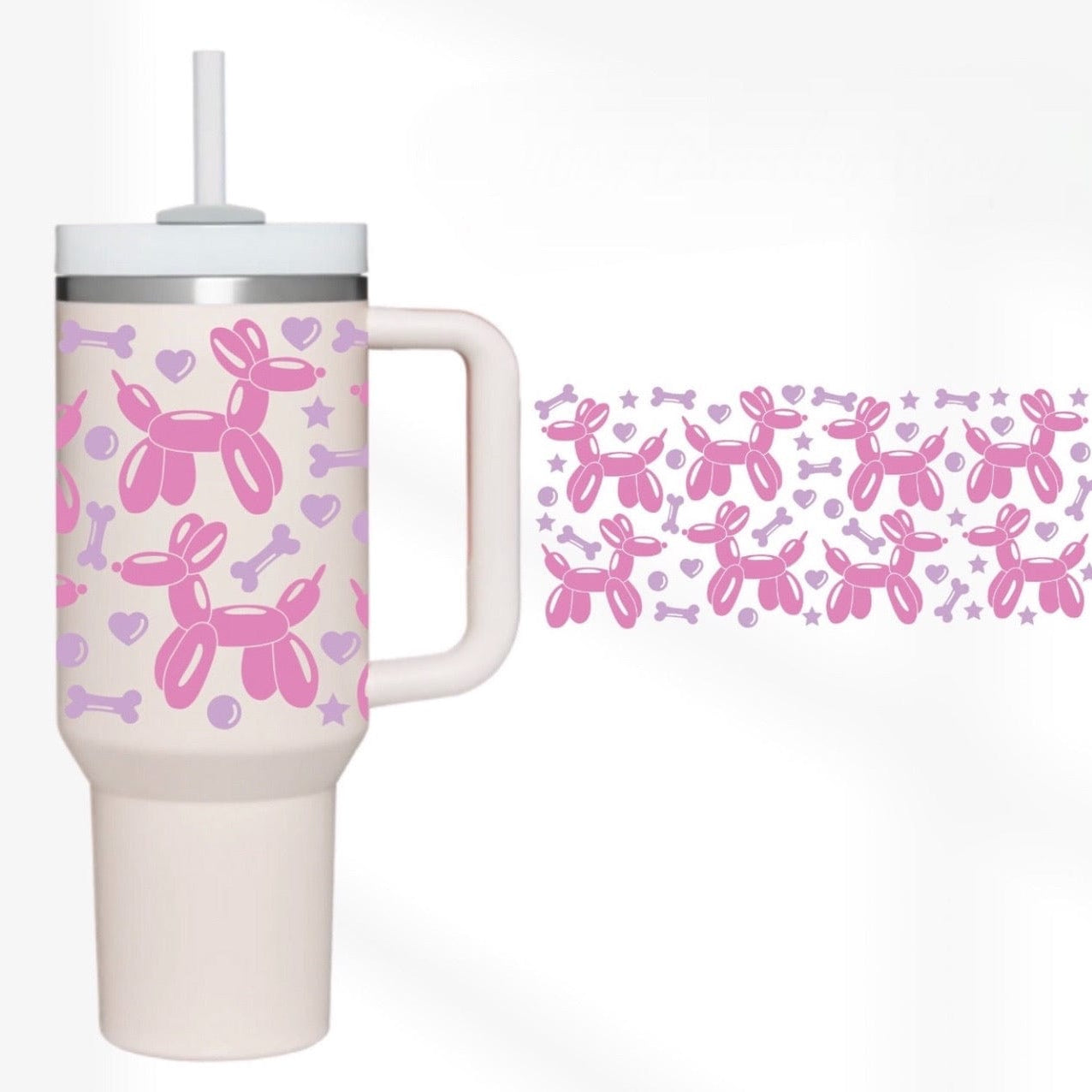 Balloon 40 oz Tumbler-Stay Foxy Boutique, Florissant, Missouri