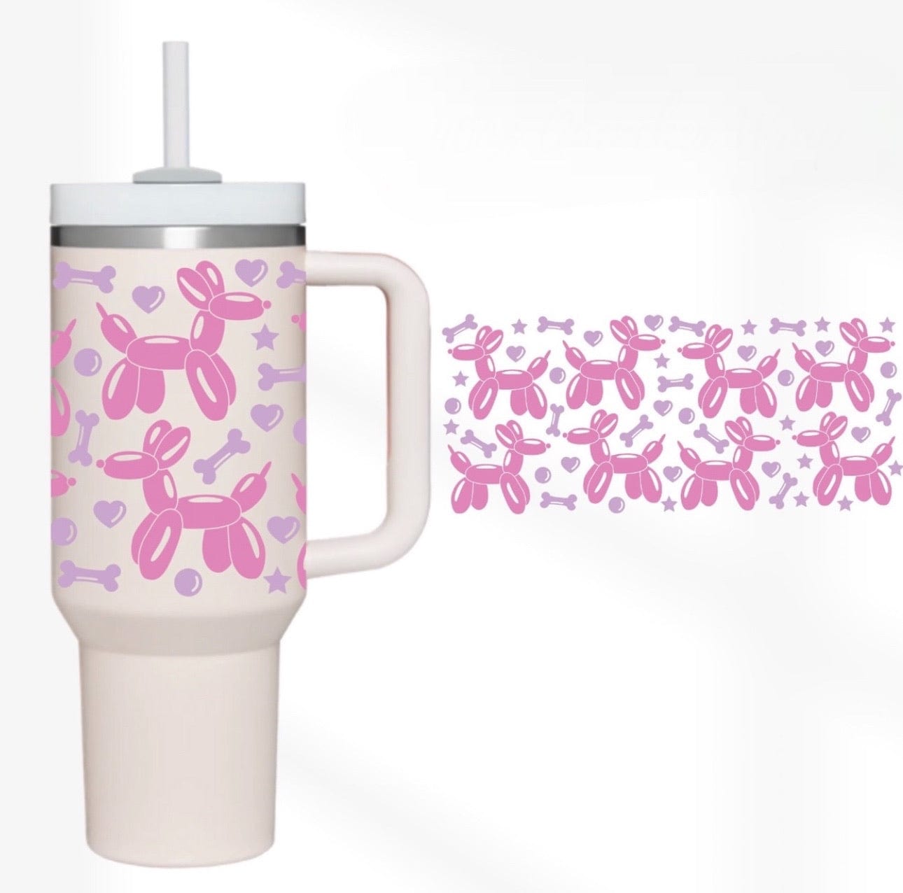 Balloon 40 oz Tumbler-Stay Foxy Boutique, Florissant, Missouri