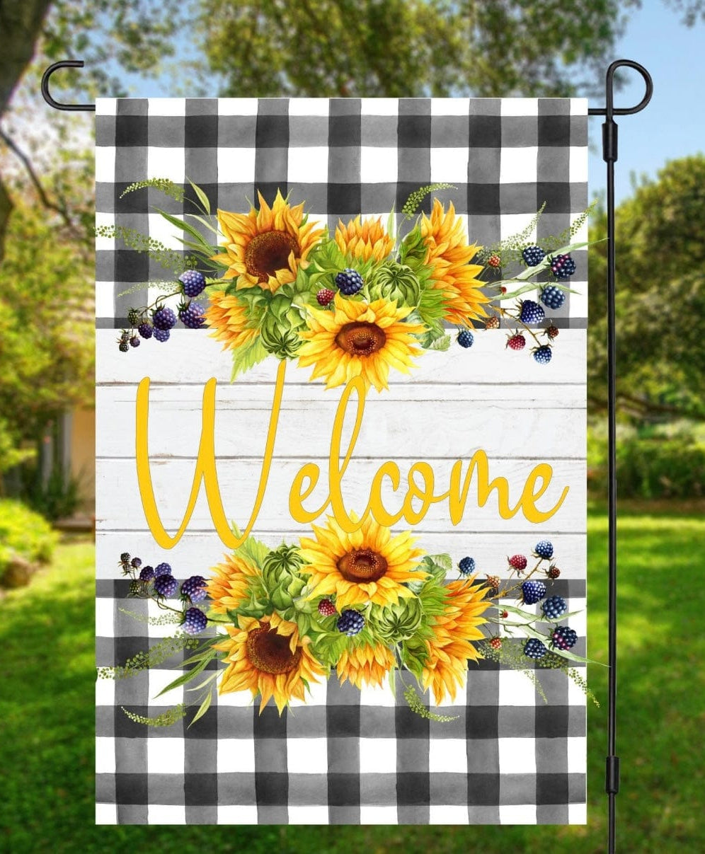 Welcome Garden Flag-Stay Foxy Boutique, Florissant, Missouri