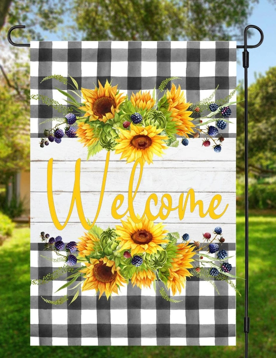 Welcome Garden Flag-Stay Foxy Boutique, Florissant, Missouri