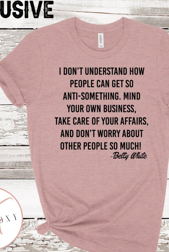 So Anti-something Graphic T-Graphic T-Stay Foxy Boutique, Florissant, Missouri