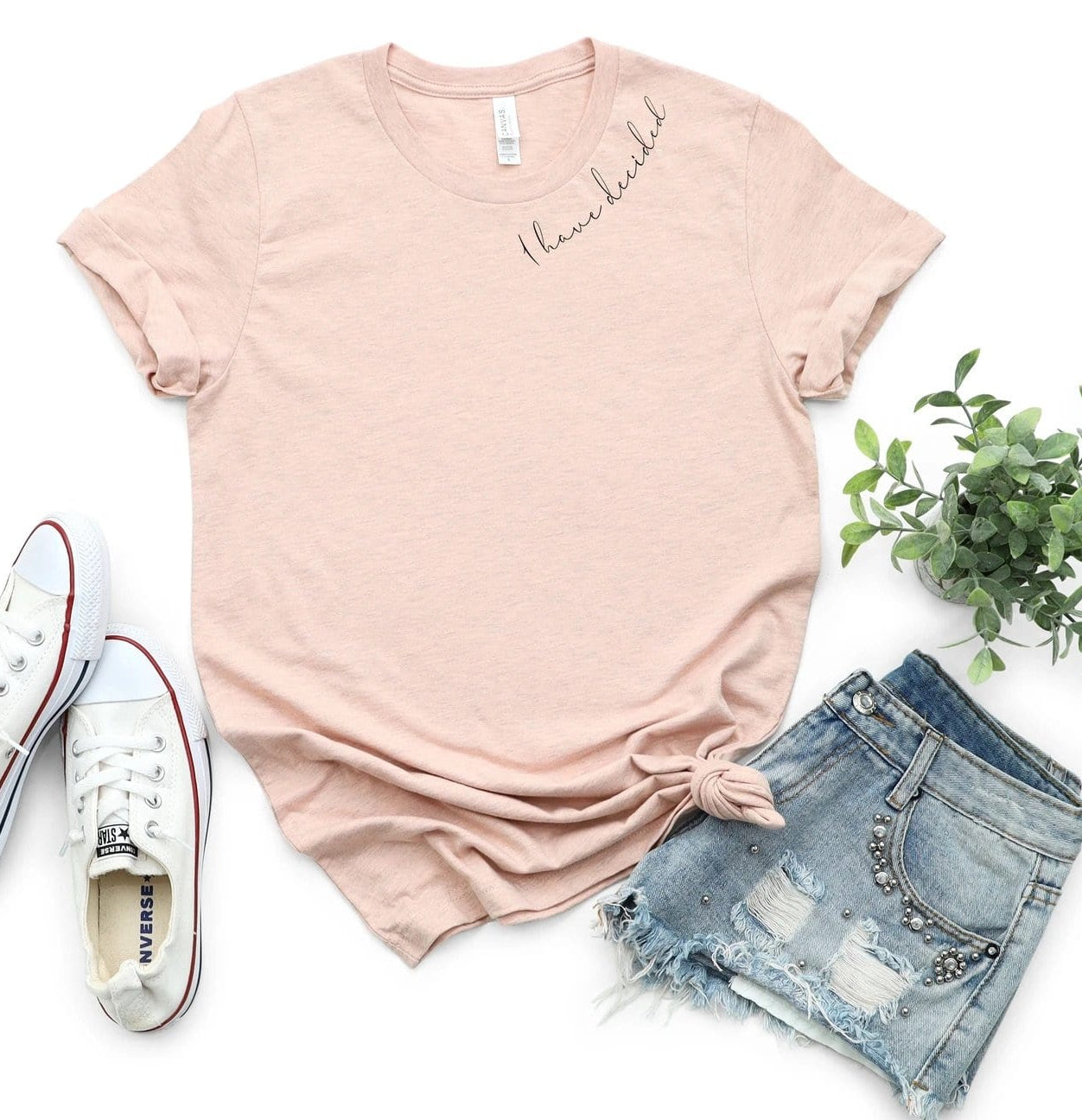 I Have Decided Graphic T-Graphic T-Stay Foxy Boutique, Florissant, Missouri