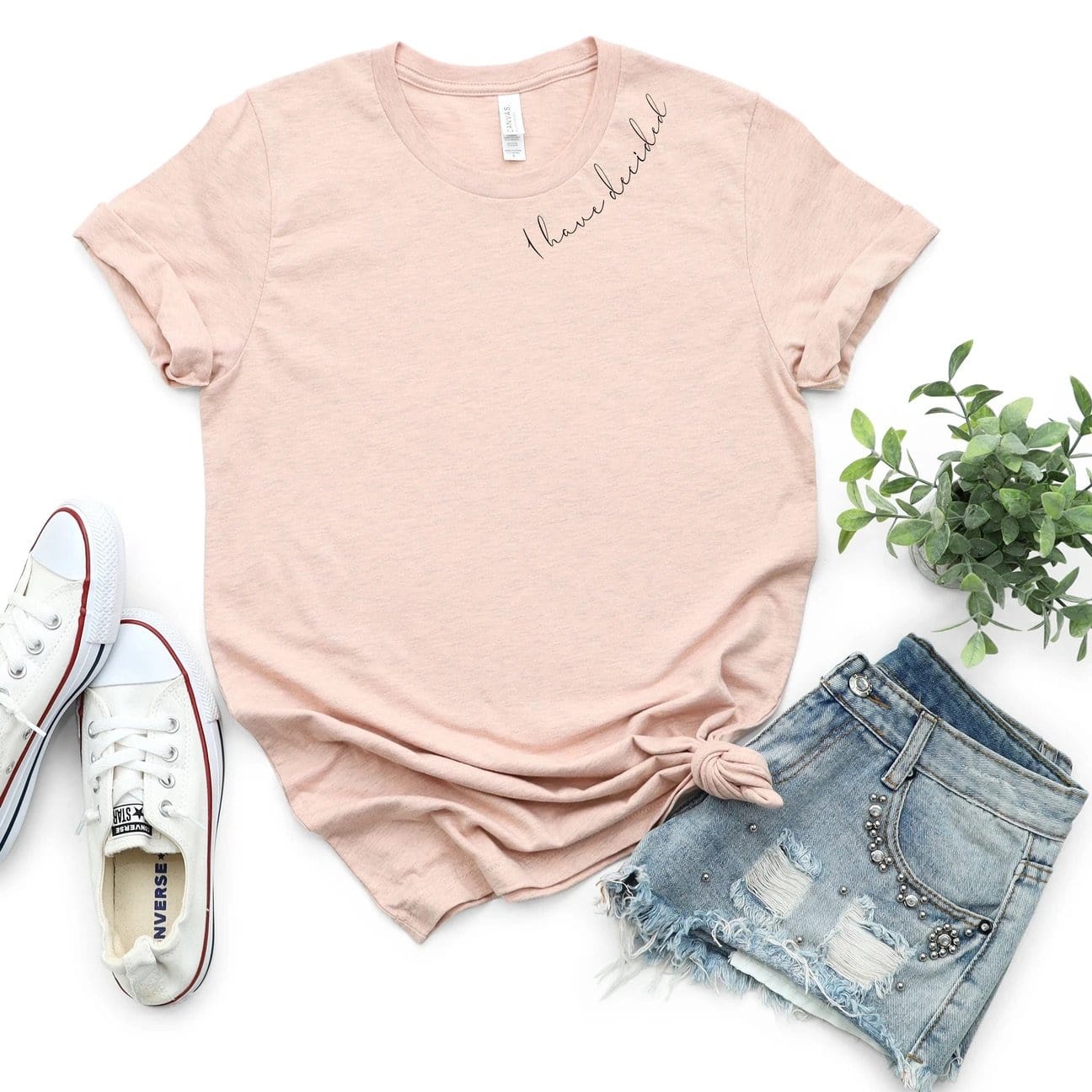 I Have Decided Graphic T-Graphic T-Stay Foxy Boutique, Florissant, Missouri