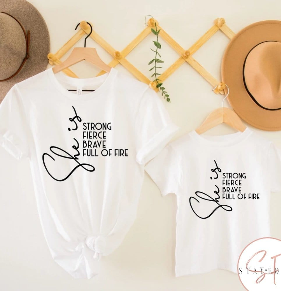 She is ….. Youth Graphic T #188-Graphic T-Stay Foxy Boutique, Florissant, Missouri