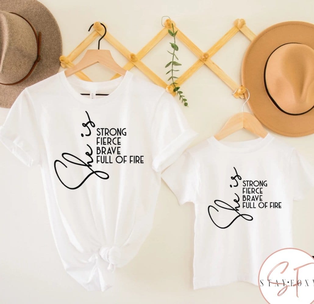 She is ….. Youth Graphic T #188-Graphic T-Stay Foxy Boutique, Florissant, Missouri