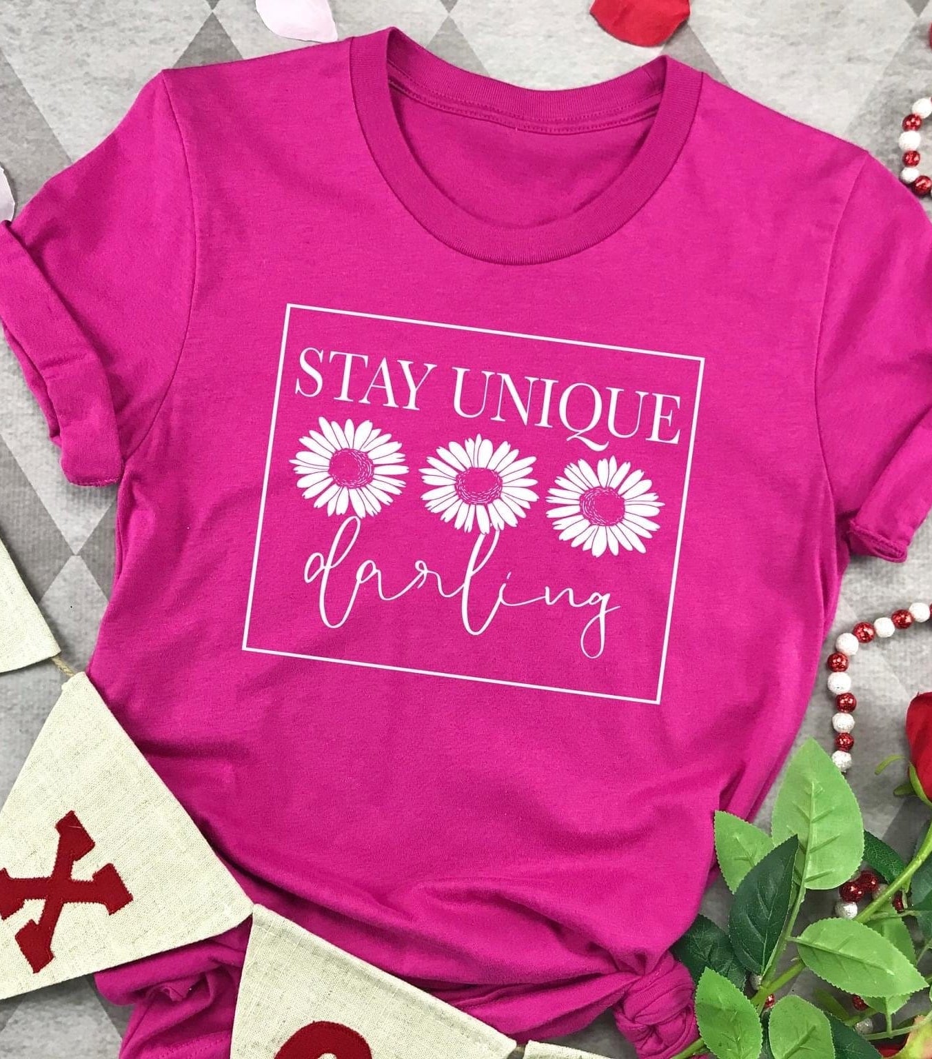 Stay Unique Graphic T #272-Graphic T-Stay Foxy Boutique, Florissant, Missouri