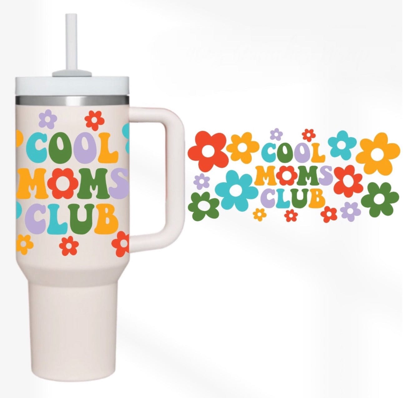 Cool Moms 40 oz Tumbler-Stay Foxy Boutique, Florissant, Missouri