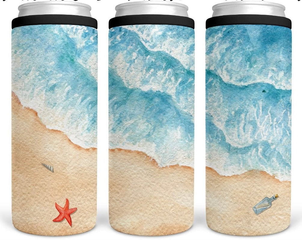 Beach CAN COOLER-Stay Foxy Boutique, Florissant, Missouri