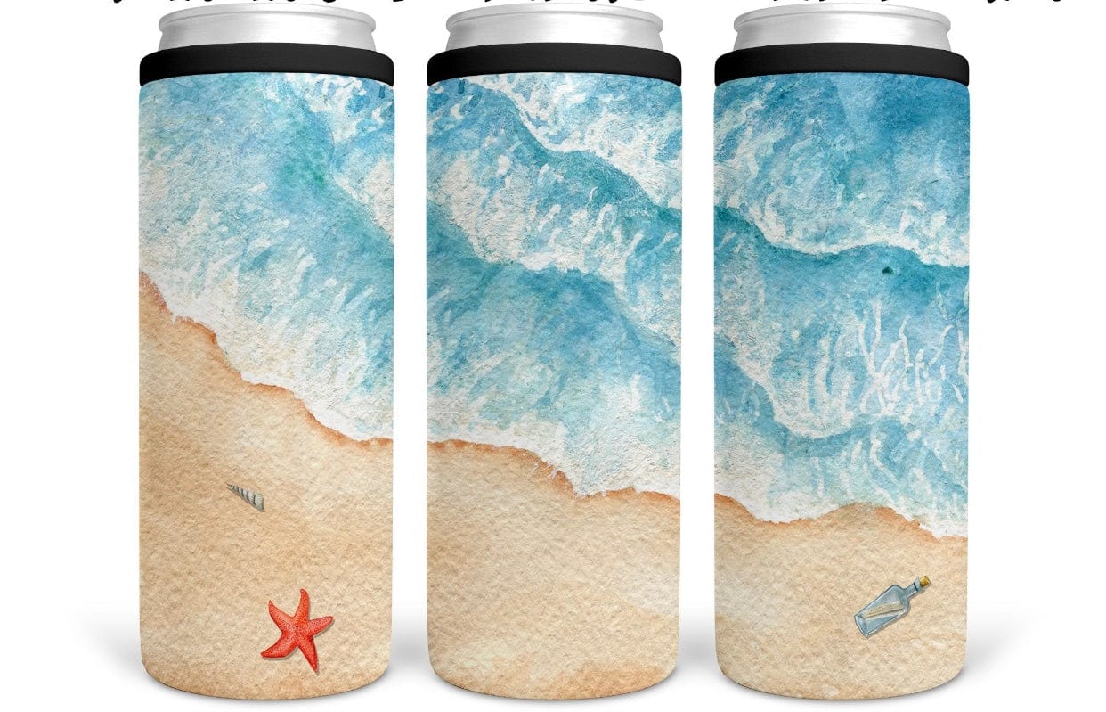 Beach CAN COOLER-Stay Foxy Boutique, Florissant, Missouri
