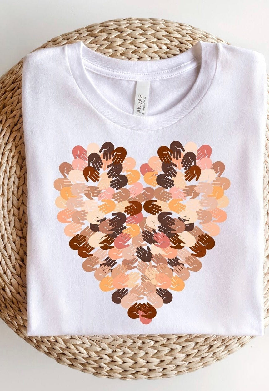 Hands Graphic T-Graphic T-Stay Foxy Boutique, Florissant, Missouri