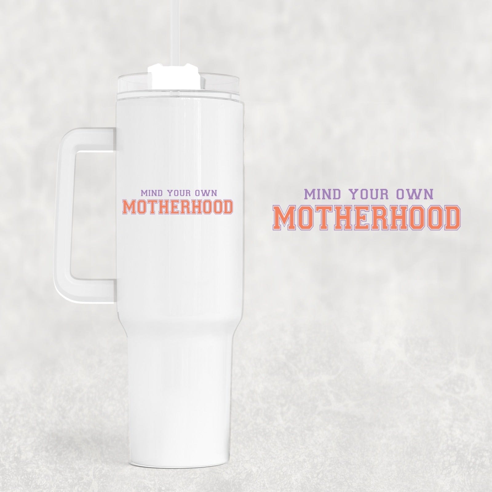 Motherhood 40 oz Tumbler-Stay Foxy Boutique, Florissant, Missouri