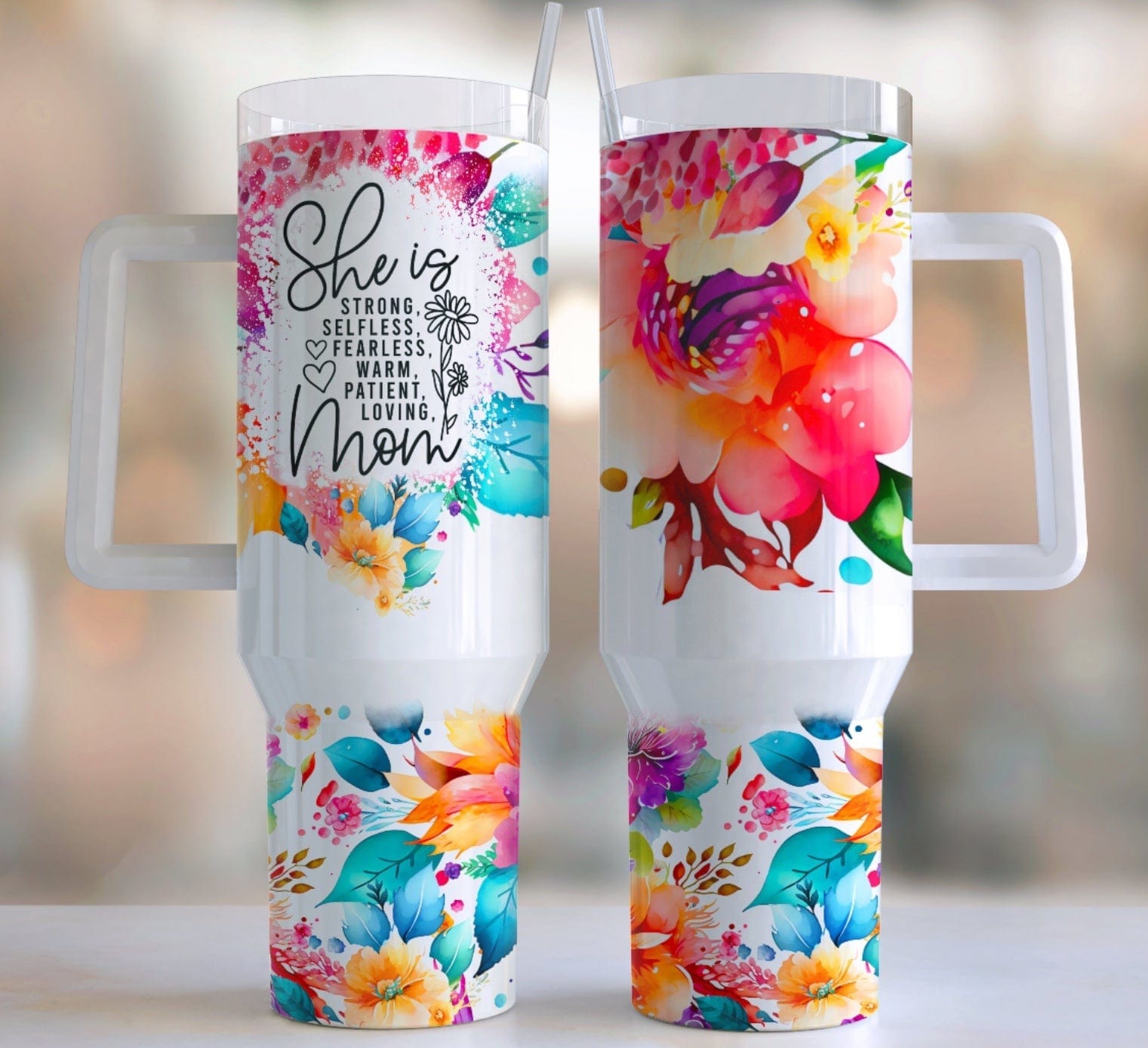 She Is 40 oz Tumbler-Stay Foxy Boutique, Florissant, Missouri