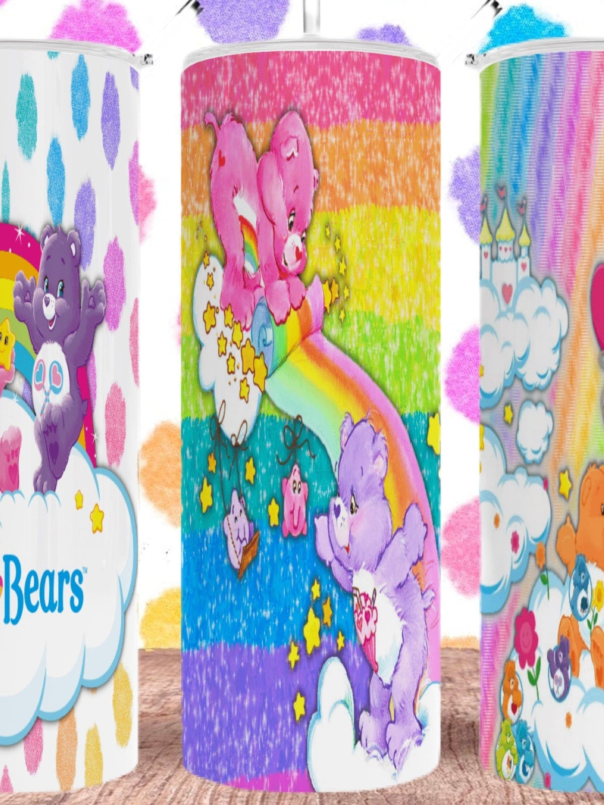 Care Bears Rainbow Tumbler-Stay Foxy Boutique, Florissant, Missouri