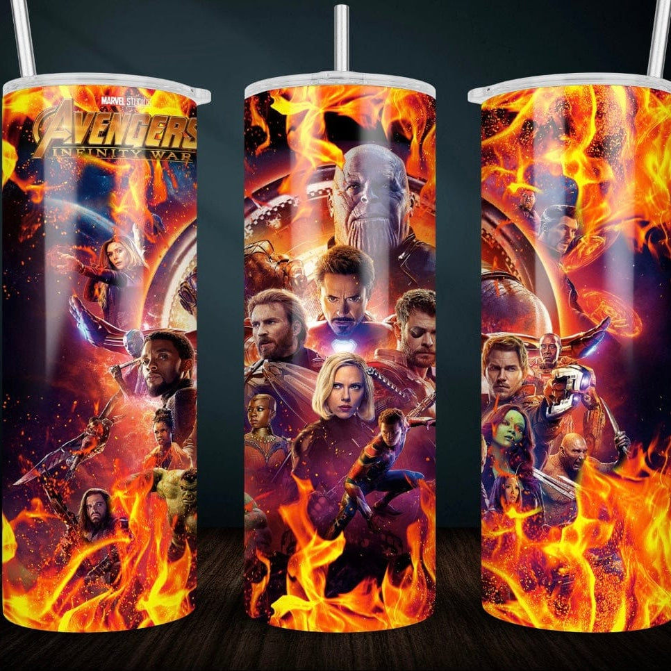Flames Tumbler-Stay Foxy Boutique, Florissant, Missouri