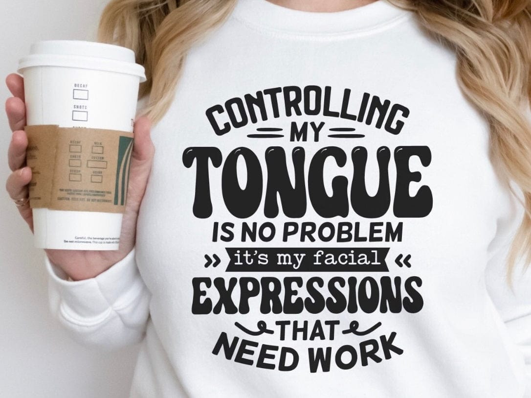 Controlling My Tongue Graphic T-Graphic T-Stay Foxy Boutique, Florissant, Missouri