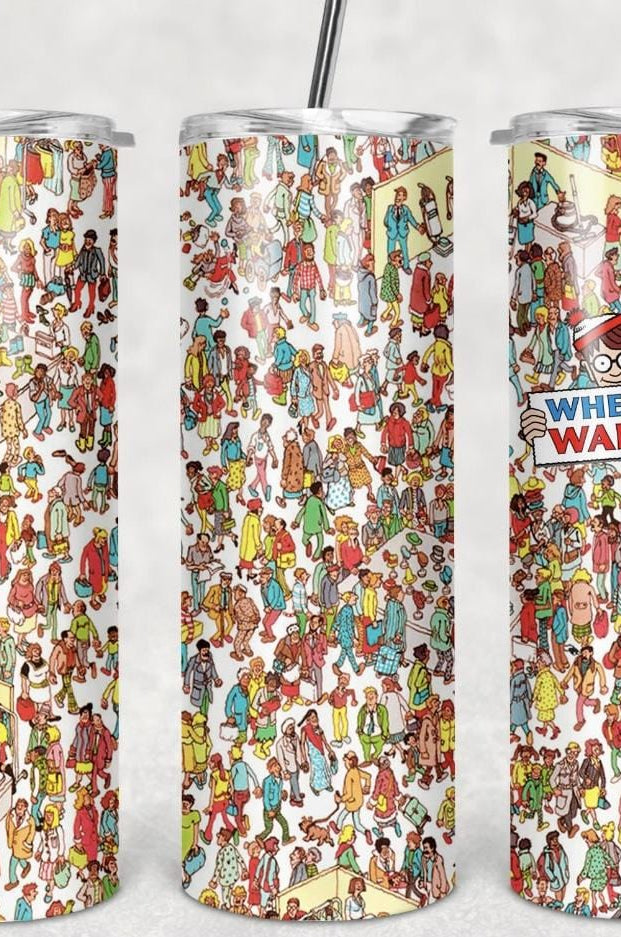 Where’s Wally Tumbler-Stay Foxy Boutique, Florissant, Missouri