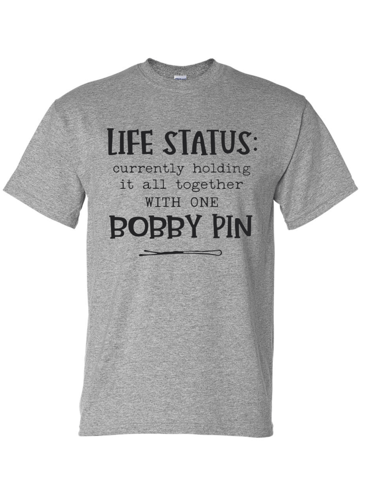 Bobby Pin Graphic T-Graphic T-Stay Foxy Boutique, Florissant, Missouri