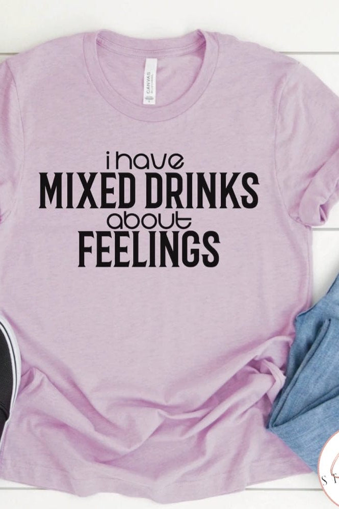 Mixed Feelings Graphic T #325-Graphic T-Stay Foxy Boutique, Florissant, Missouri