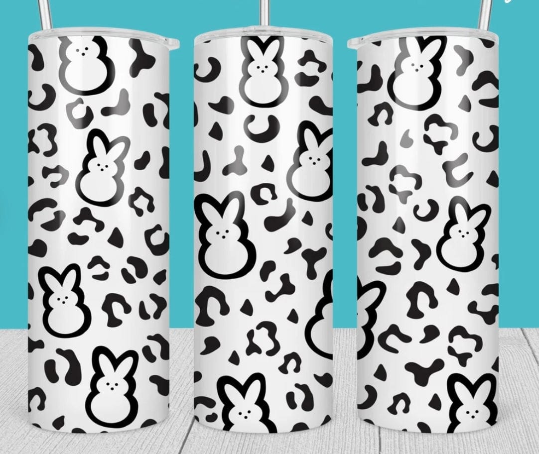Leopard Peeps Easter Tumbler-Stay Foxy Boutique, Florissant, Missouri