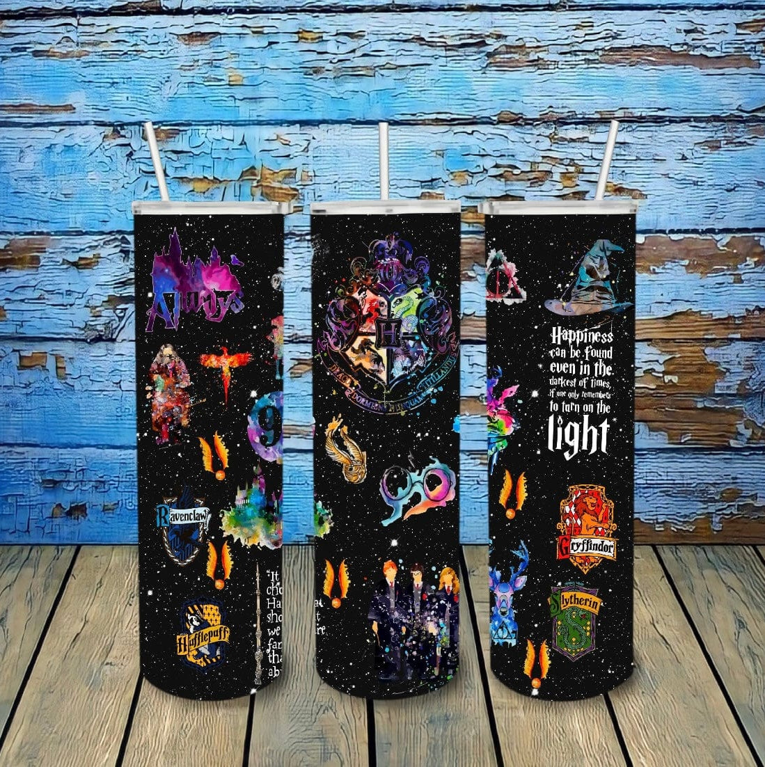 Galaxy HP Tumbler-Drinkware-Stay Foxy Boutique, Florissant, Missouri