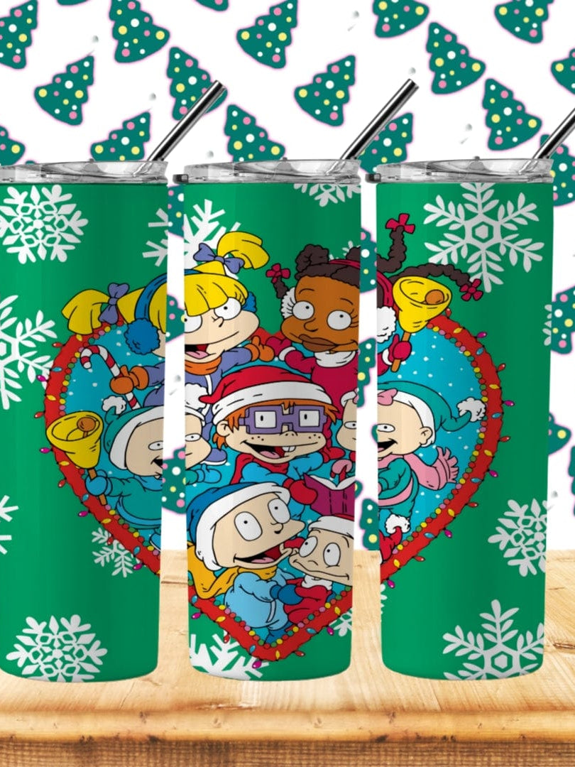 Christmas Rug Rats Tumbler-Stay Foxy Boutique, Florissant, Missouri